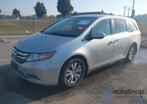 2015 Honda Odyssey Ex-L из США, поврежденный, VIN 5FNRL5H67FB086955